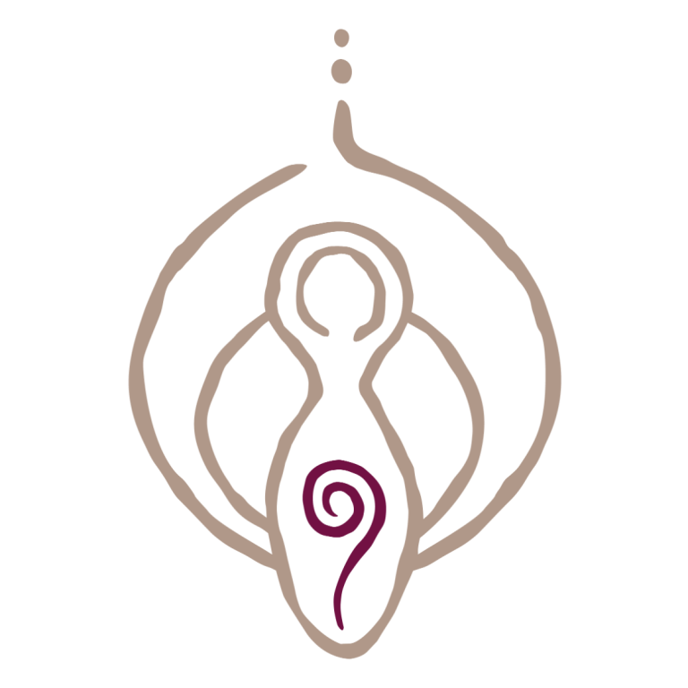 Spiralgöttin mit Mond